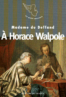 À Horace Walpole
