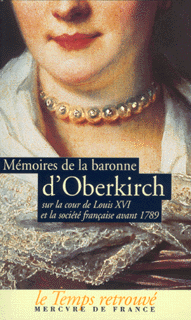 Mémoires sur la cour de Louis XVI et la société française avant 1789