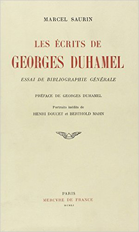 Les écrits de Georges Duhamel