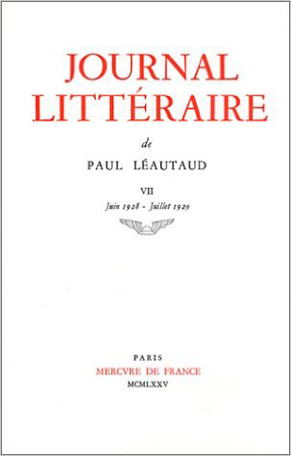 Journal littéraire Tome 7 - 1928-1929 2