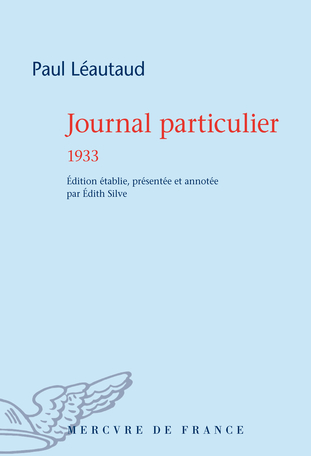 Journal particulier 1933