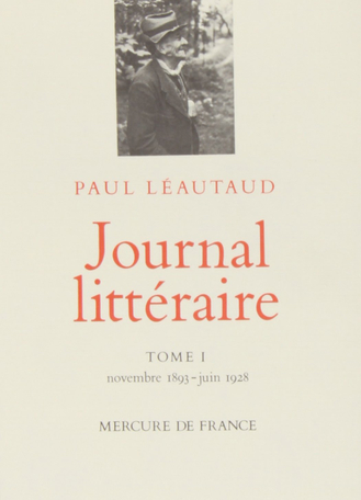 Journal littéraire Tome 1 - Novembre 1893 - juin 1928 2