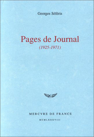 Pages de Journal