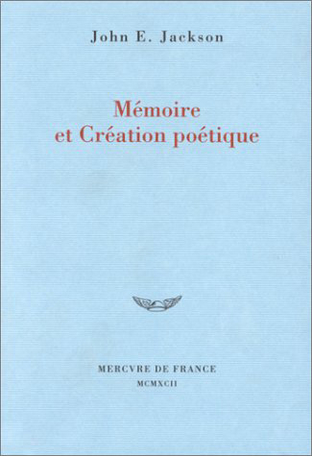 Mémoire et Création poétique