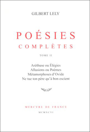 Poésies complètes