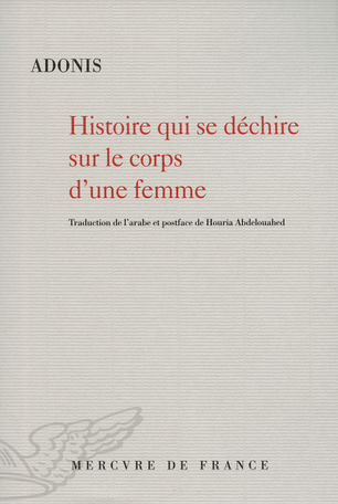 Histoire qui se déchire sur le corps d'une femme